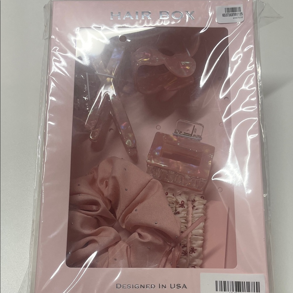 Pink Hair Accessory Set